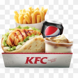 P2 17 550 Grilled Slider 250ml Pepsi Box 1600x900px - Kfc $5 Lunch 2017, HD Png Download
