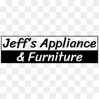Jeff S Appliance And Furniture Logo - Calligraphy, HD Png Download