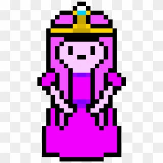 Princess Bubble Gum - Princess Bubblegum Pixel Art, HD Png Download