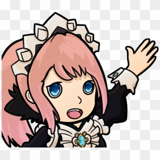 Emoji Fire Png -fan Art Greetings From Best Maid - Fire Emblem Three Houses Discord Emotes, Transparent Png