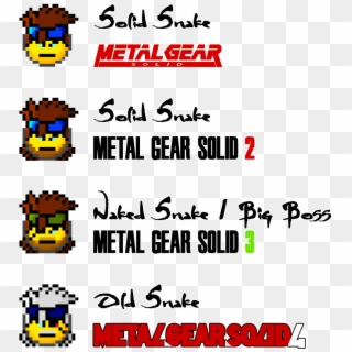 Metal Gear Solid Emoji, HD Png Download