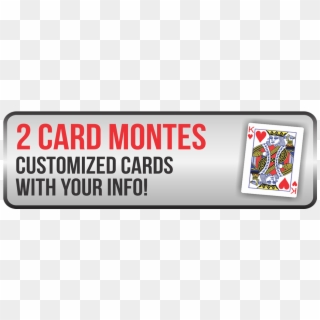 Custom Two Card Montes - King Of Hearts Card, HD Png Download
