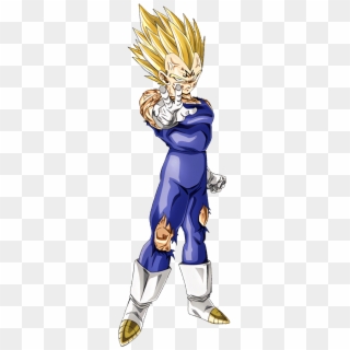 Transparent Majin Vegeta Png - Majin Vegeta Png, Png Download