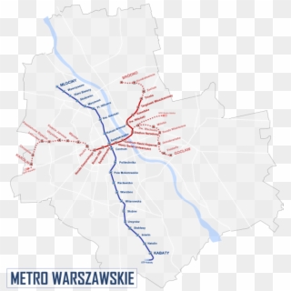 Metro Plan Warszawa, HD Png Download
