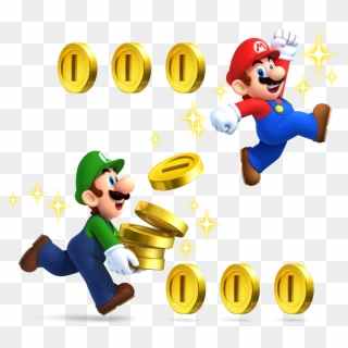 Mario And Luigi Coins, HD Png Download