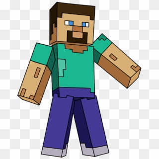 How To Draw Steve From Minecraft - Easy Minecraft Drawing, HD Png Download