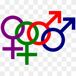 Sexual-orientation - Bisexual Symbol, HD Png Download