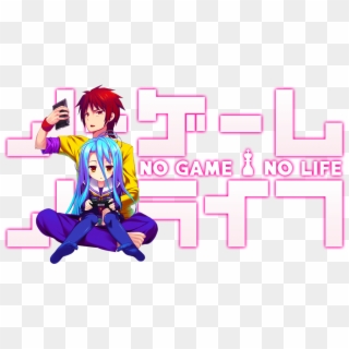 Shiro And Sora No Game No Life Png - Png No Game No Life Logo, Transparent Png