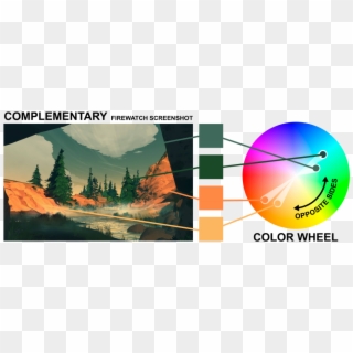 Complementary Color Schemes Use Colors That Are On - Graphic Design, HD Png Download
