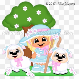 Little Bo Peep Dollies - Cartoon, HD Png Download