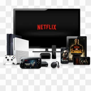 Watch Netflix On Devices, HD Png Download