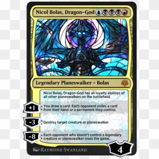 Mtg Arena Stained Glass Planeswalkers, HD Png Download