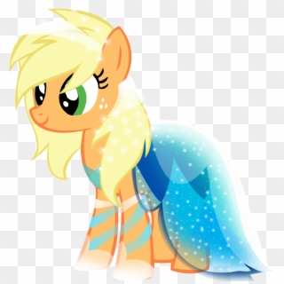 Applejack Twilight Sparkle Rainbow Dash Pinkie Pie - My Little Pony Applejack Dress, HD Png Download