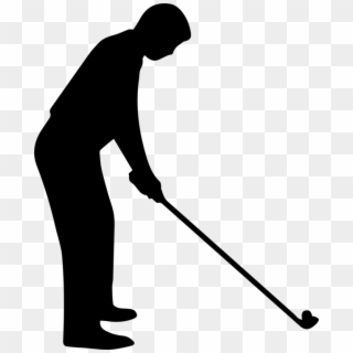 Golf Silhouette Png - Clipart Golf, Transparent Png