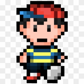 Ness Earthbound Pixel, HD Png Download