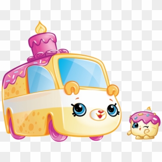 Shopkins Wishes Png - Shopkins Cutie Cars Wheely Wishes, Transparent Png