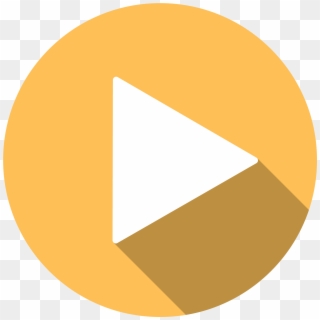 Computer Icons Youtube Play Button Youtube Play Button - Yellow Play Button Png, Transparent Png