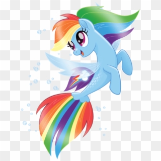 Rainbow Dash Mlp Sea Pony, HD Png Download