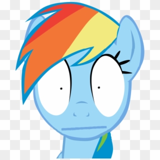 - My Little Pony Rainbow Dash Face Clipart , Png Download - My Little Pony Rainbow Dash Face, Transparent Png