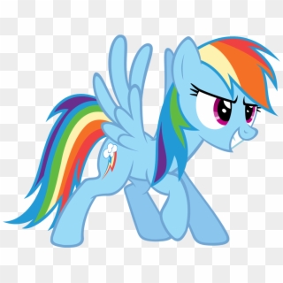 Transparent Confident Clipart - Pony Friendship Is Magic Rainbow, HD Png Download