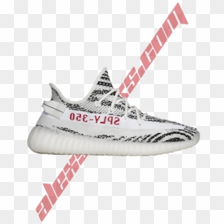 Adidas Yeezy 350 Boost V2 Zebra - Kanye West Collab With Adidas, HD Png Download