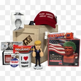 Love Donald Trump Crate - Action Figure, HD Png Download