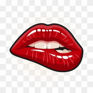 Biting Lip Emoji Transparent - Asoito Wallpaper
