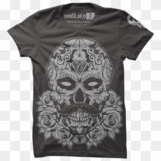 Debonair Sugar Skull Shirt By Seventh - Nick 13 T Shirt, HD Png Download