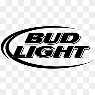 Clip Art Bud Light Clipart Logo - Black And White Bud Light Logo, HD Png Download