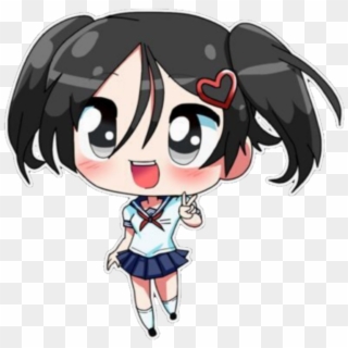 #yandere #simulator #yanderesim #yanderesimulator #yanderesimulatorrivals - Yandere Simulator Kawaii Chibi, HD Png Download