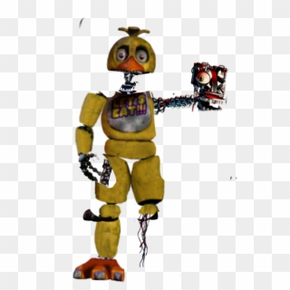 Fnaf 2 Withered Chica Full Body, HD Png Download