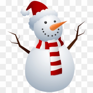 Snowman Clipart Santa, HD Png Download