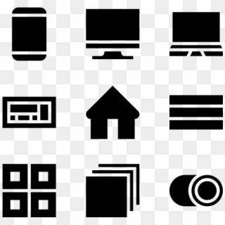 Ui - Printer Icons, HD Png Download