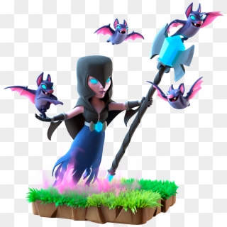 Transparent Pekka Png - Clash Royale Night Witch, Png Download
