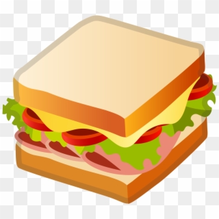Sandwich Emoji Png, Transparent Png