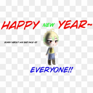 Happy New Year~ - Cartoon, HD Png Download