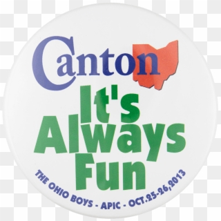 Canton Event Button Museum - Label, HD Png Download