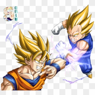 Transparent Goku And Vegeta Png - Goku Vs Vegeta Png, Png Download