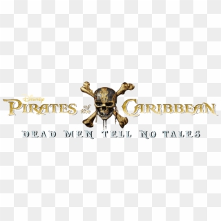 Pirates Of The Caribbean Dead Men Tell No Tales Logo, HD Png Download