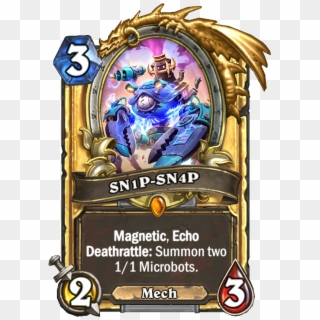 Snip Snap Hearthstone Card, HD Png Download