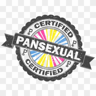 Pansexuality Logo Pansexual Pride Flag Image Portable - Certified Lesbian, HD Png Download