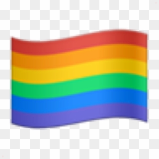 Gay Flag Emoji Png, Transparent Png