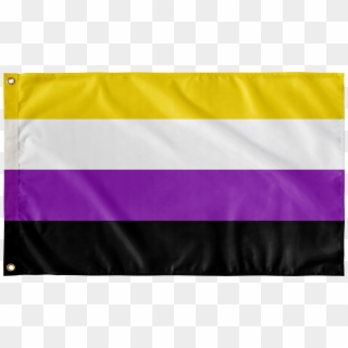 Non Binary Flag Png, Transparent Png