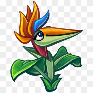 Bird Of Paradise Plants - Plants Vs Zombies Heroes Bird Of Paradise, HD Png Download
