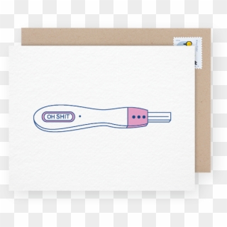 Funny Pregnancy Greeting Card - Greeting Card, HD Png Download -  600x600(#6762377) - PngFind