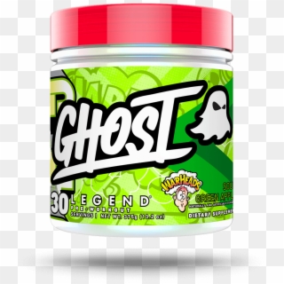 Ghost Legend X Warheads Sour Green Apple Pre Workout - Ghost Pre Workout Warhead, HD Png Download