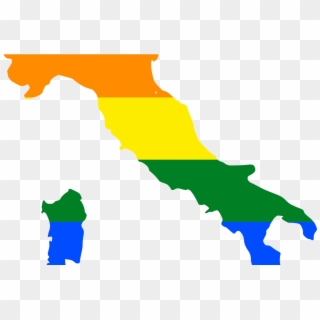 Italy Idahotb 2018 Country Page - Kingdom Of Italy Flag Map, HD Png Download