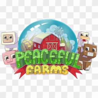 Peaceful Farms - Cartoon, HD Png Download
