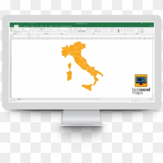 Italy Map, HD Png Download