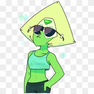 You Think Peridot Would Ever Wear A Crop Top To Relate - Peridot Crop Top, HD Png Download